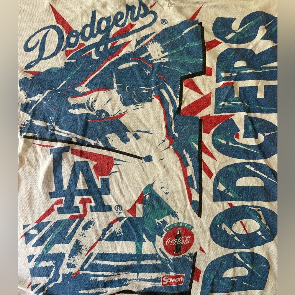 Dodgers giveaway tshirt 1994 vs. Astros
